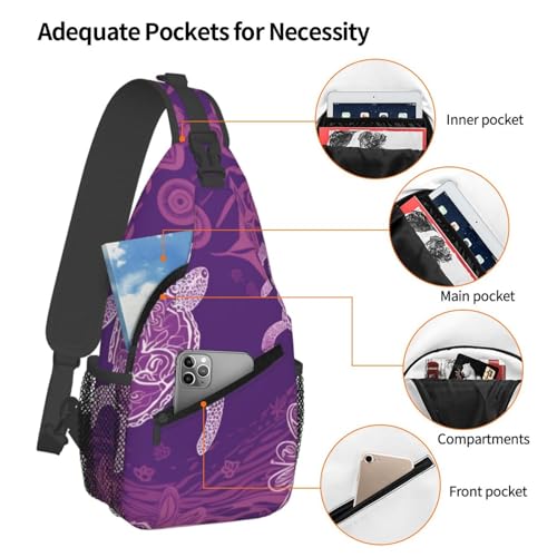 Bolso tipo bandolera pequeño para senderismo unisex miniatura 4