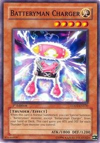 Amazon.com: Yu-Gi-Oh! - Batteryman Charger (LODT-EN030) - Light of  Destruction - Unlimited Edition