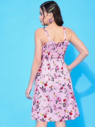 Image of OOMPH! Women's Crepe A-Line Knee-Length Dress Pack of 1
