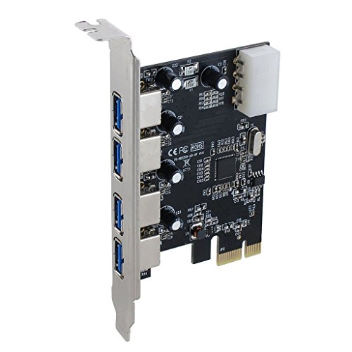 image for SEDNA - PCI Express USB 3.0 4 Port Adapter (4E) - NEC / Renesas 720201
