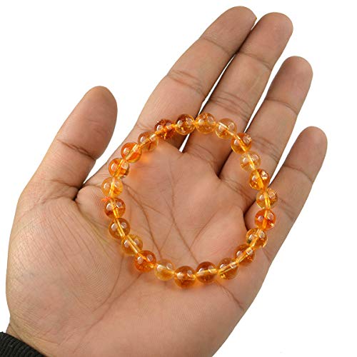Image of Reiki Crystal Products Stone Bracelet, Crystal Bracelet, Amethyst 7 Chakra Rose Quartz Tiger Eye Jade Bracelet Reiki Healing Feng-Shui Crystal Gem Stone 8mm Beads Bracelets