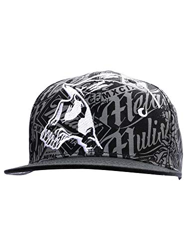 Metal Mulisha Standard Details Snapback Hat, Black, One Size Metal Mulisha Standard Details Snapback Hat, Black, One Size