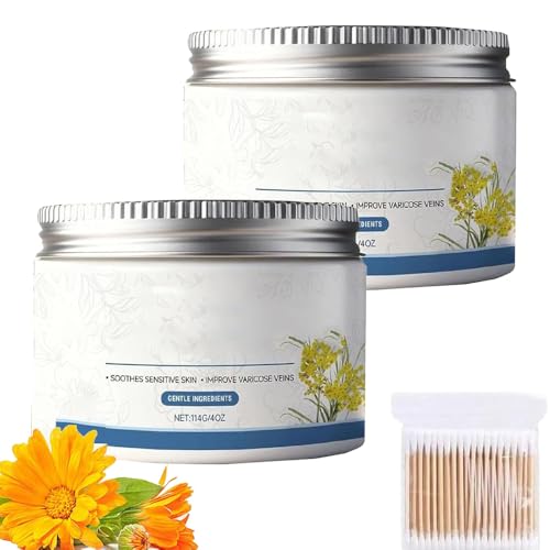 Baume Helichrysum pour réduire les rougeurs et apaiser la peau sèche et sensible (2 set)