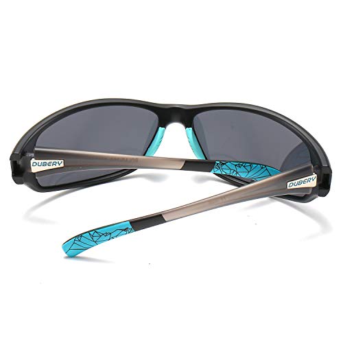 Image of DUBERY Polarized Sport Sunglasses for Men 100% UV Protection Driving Fishing Golf Shades