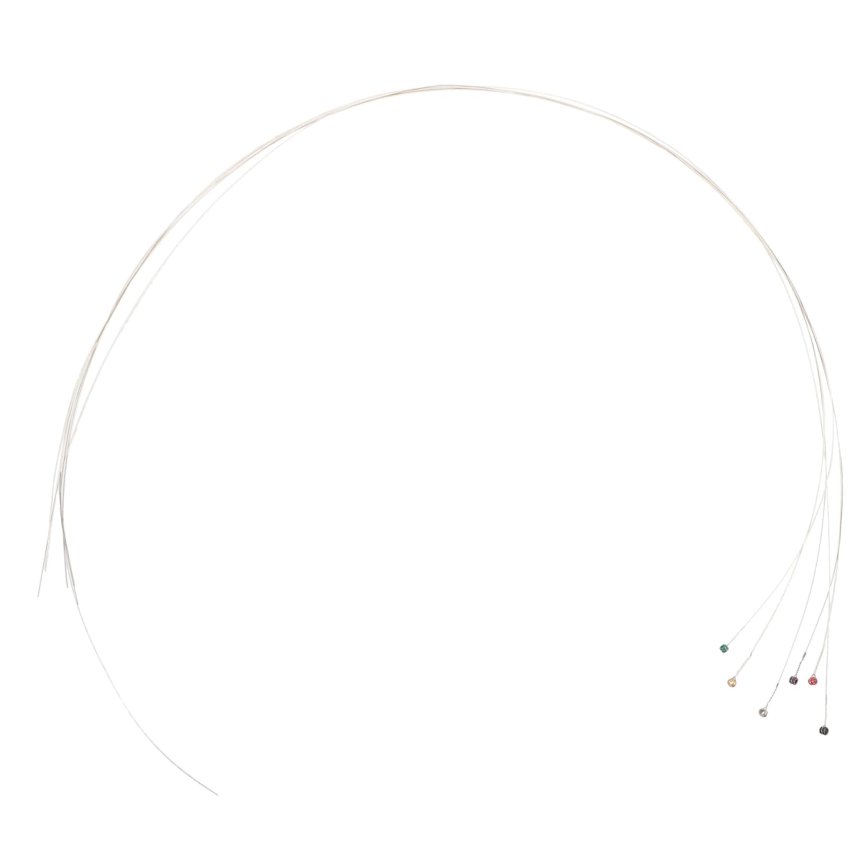 GALPADA 6pcs Coated Plated Guitar Strings for Acoustic Electric Folk Guitars Enhance Sound Quality Durability Lifespan Accessories for Musicians