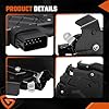 GEARLEADER LR011275 Front Right Door Lock Actuator for Land Rover Range Sport Evoque LR091524 FQJ500460 6W8A-21812-AD Door Lock Latch #5