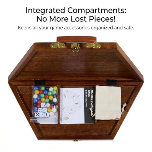 Juego de Mesa Wahoo de Madera Plegable para 6 Jugadores miniatura 2