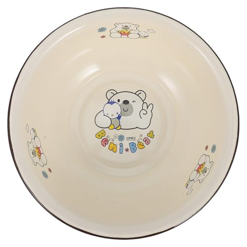 Tazón vintage esmaltado 28 cm diámetro miniatura 1