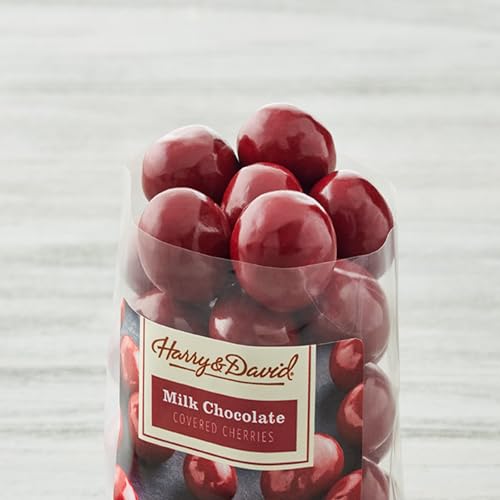 Harry & David Milk Chocolate Covered Cherries, Premium 14Oz Gift Box With Milk Chocolate & Sweet Cherries, Perfect For Any Special Occasion, Holiday Treats & Gift Giving