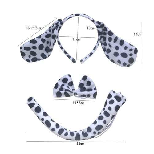 Set disfraz para perro 4 piezas accesorios cosplay miniatura 2