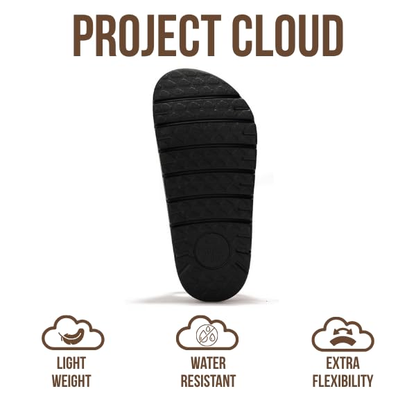 Project Cloud Genuine Leather Platform Clogs for Women Footwear - Memory Foam Arch Support Cork Footbed Casual Shoes & Mules for Women 2025 (Benton Chunky)