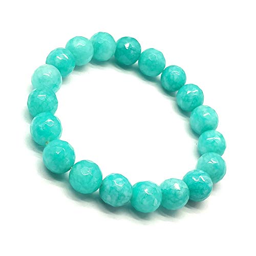 Bracelet amazonite 10mm extensible : finis les bijoux fragiles et inconfortables