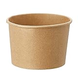 HEIKO アイスカップ 5オンス(200ml) クラフト 50個