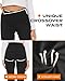 TNNZEET Black Flare Leggings for Women, Crossover Yoga Pants with Pockets Bootcut Flared Leggings