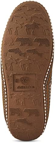 ARIAT Women's Warm Soft Acrylic/Wool Blend Upper Indoor/Outdoor Rubber Bottom Bootie Slippers, Appaloosa, Large | Image 6