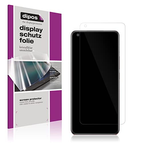 dipos I 2X Protector de Pantalla Compatible con Vivo X50 pelicula Protectora Claro