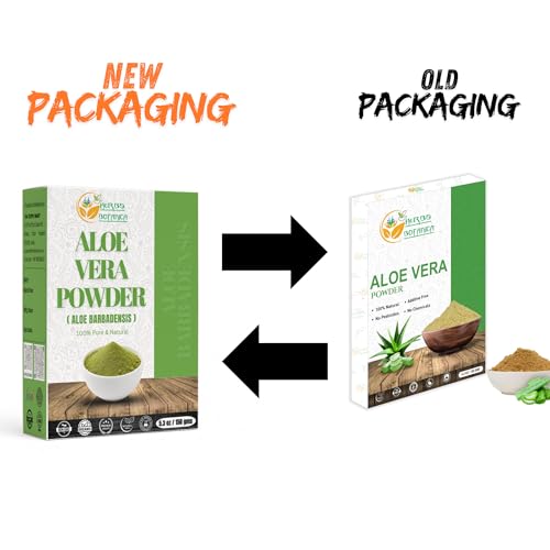 Herbs Botanica Aloe Vera Powder - Aloe Barbadensis (100% Natural Organically Grown) 150 Grams / 5.50 Oz
