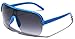 Oversized Flat Top Aviator Sunglasses Shield Men's Women's Retro 80's Vintage Glasses
