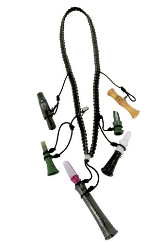 Primos Hunting 69629 Call Lanyard, 3 Call, Black
