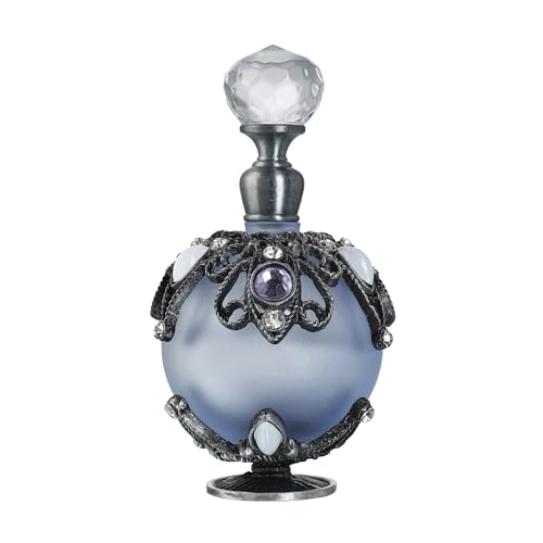 YU FENG Restoring Ancient Ways Hollow-out Rattan Flower Perfume Bottles Empty Refillable (Purple)