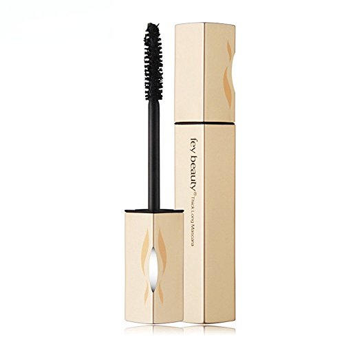 DONGXIUB Voluminous False Fiber Lashes Mascara, Blackest Black, 0.34 fl. oz.