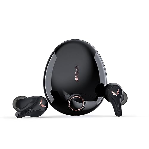 Irfora Fiitii Hifidots Aptx Lossless Wirless Earbuds Bt 5.3 Adaptive Active Noise Cancelling Earbuds Hifi Stereo Ear Bud With Fast Charging Function 1D+2Ba Drivers With App Control Earphones