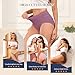 Briyat Unterhosen Damen Baumwolle Hohe Taille Unterwäsche Frauen Weiche Slips Mehrpack Panties SchlüPfer Unterhose Taillenslip Bequeme High Waist Women Underwear 5er M