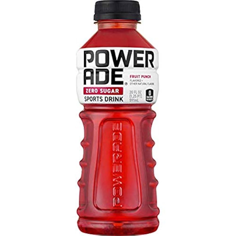 スポーツドリンク Amazon.com : POWERADE ZERO Fruit Punch, 20 fl oz, 8 Pack