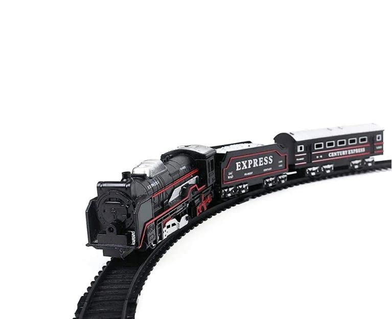 Buy GIFTEO Electric Train with Tracks and Signals Headlight Bullet