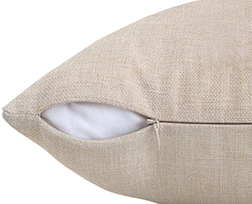 Plaid Pillow Cover 16X16 Inch, Scottish Tartan Red And White Wool Plaid Pattern Symmetric Square Print Double Sided Decorative Pillows Cass Throw Pillows Covers #TOP5