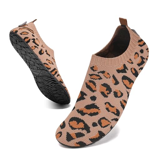 Image of WateLves Womens Barefoot Water Shoes Travel House Slippers for Indoor and Outdoor Aqua Socks for Beach Swim Surf Yoga Dancing Camping Must Haves