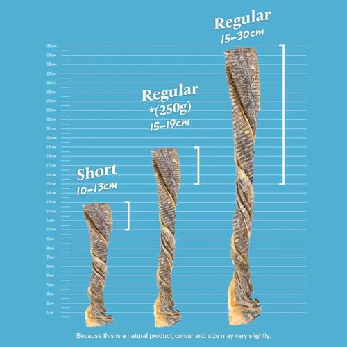 SKIPPER'S Fish Skin Twists Dog Chews for Teeth, Handmade & Gently Air- Dried - Image 4