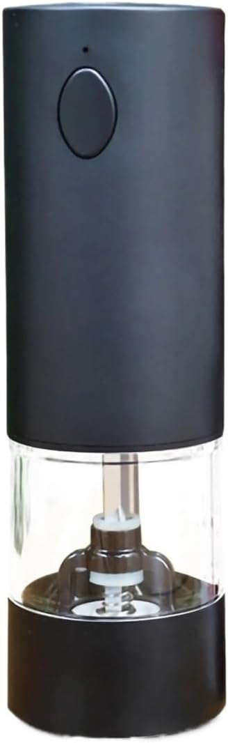 Electric Pepper Grinder Spice Salt Mill Adjustable Coarseness U/s/b Rechargeable Seasoning Bottle Stainless Steel Kitchen Tool(B1)