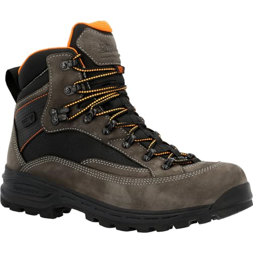 ROCKY MTN Stalker Pro Waterproof Mountain Boot, Charcoal, Size 10(M)
