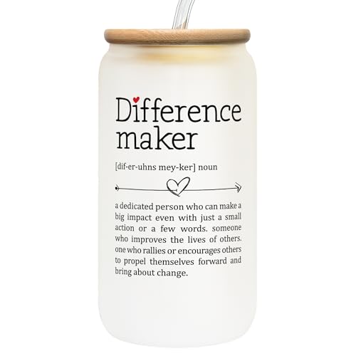 TEEBIM Difference Maker 16 Oz Can Glass