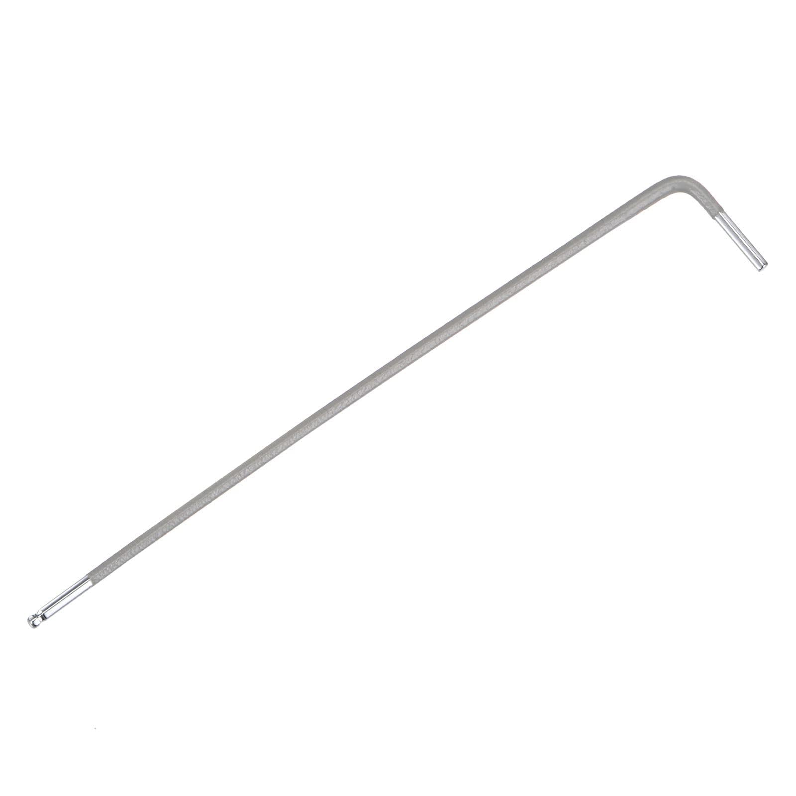 Unifizz 10mm Ball End Hex Key Wrench, L Shaped Long Arm Allen Wrench S2 Steel Repairing Tool