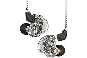KZ ES4 in-Ear Stereo HiFi Bass Earbuds In-Ear Sport Monitors Headphones