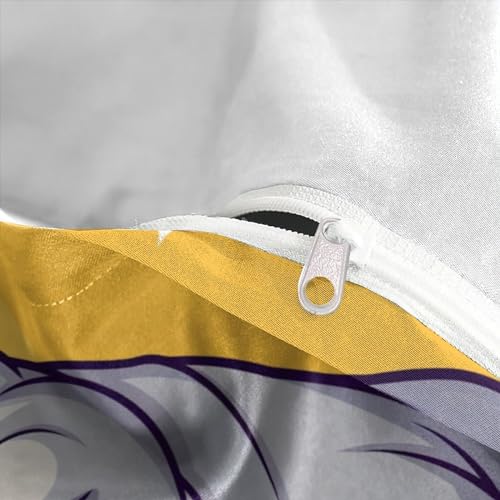 Housse de couette bouledogue 3D zippée pour refaire son lit simple en quelques secondes - 8