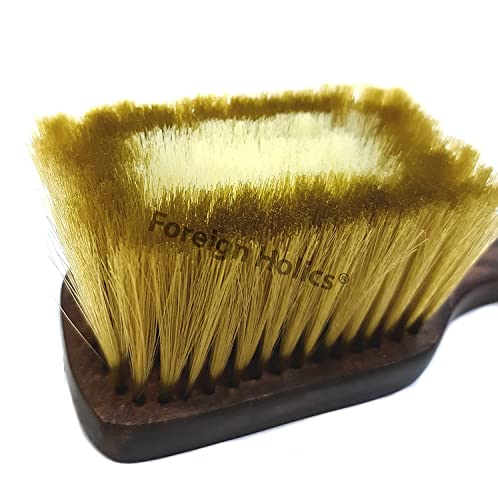 Image of Wooden Long Handle Soft Bristle Multipurpose Dusting Cleaning Brush for Sofa, Clothes, Blanket, Curtains, Home, and Household Cleaner Brushes (M5)