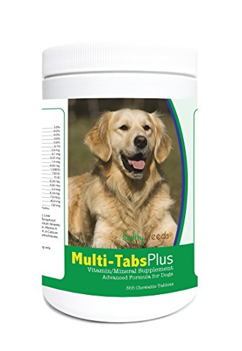 Healthy Breeds Golden Retriever Multi-Tabs Plus Chewable Tablets ...
