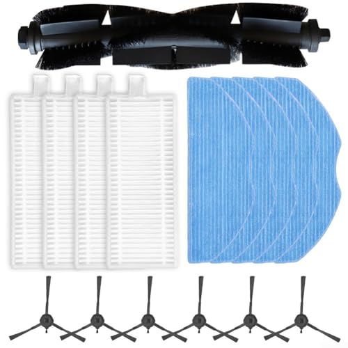 Cepillo principal, paños de fregona, kit de cepillos laterales, para aspiradora EZVIZ RE4 RE4 Plus RE5 RE5 Plus, accesorios de limpieza eficientes (B)