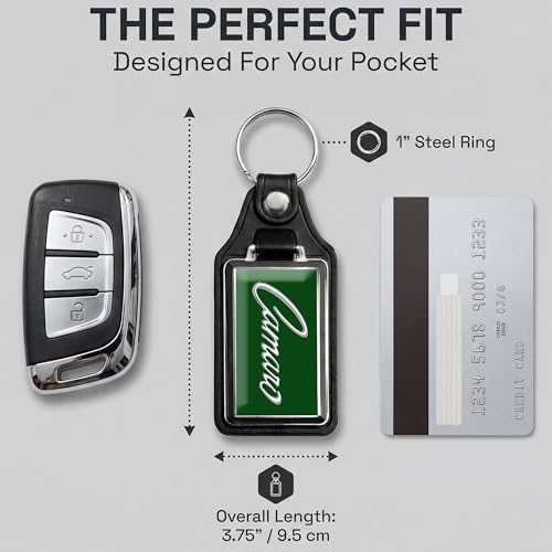 Image of Brotherhood Car Key Chain for Camaro - Classic Models Keychain for Men and Women Gift Key Ring - -