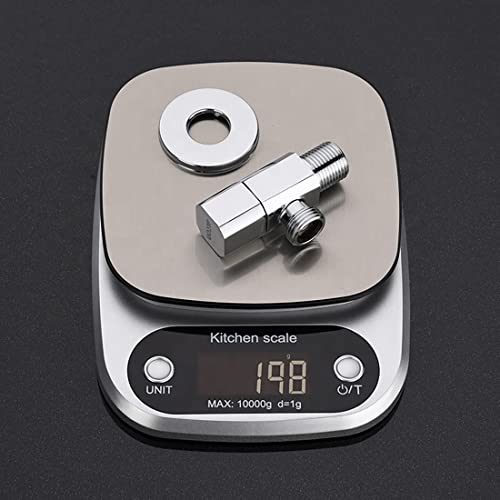 ALTON ALD562 Brass Angle Valve With Wall Flange, Chrome 1-Piece Set