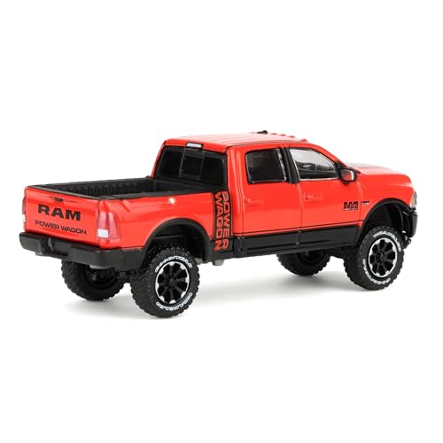 GreenLight 2017 Ram 2500 Power Wagon rojo/negro miniatura 3