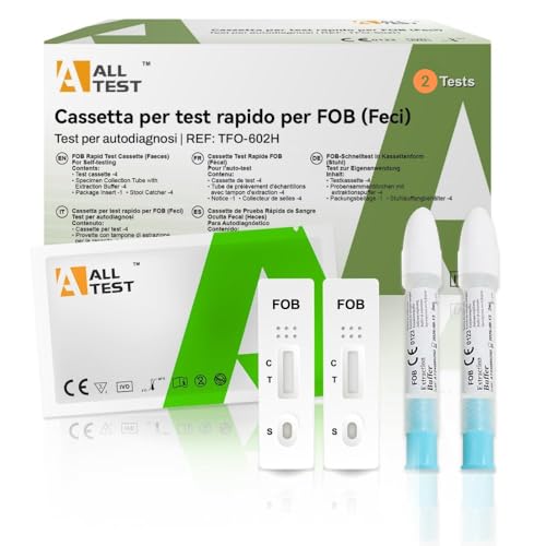 2 Test de Sangre en Heces Alltest - Prueba de heces para...