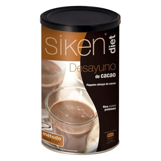Siken Diet Desayuno de Cacao Hiperproteico e Hipocalórico para el Control de Peso - 400 g