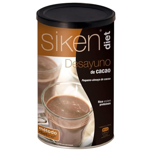 Siken Diet Desayuno de Cacao Hiperproteico e Hipocalórico para el Control de Peso - 400 g