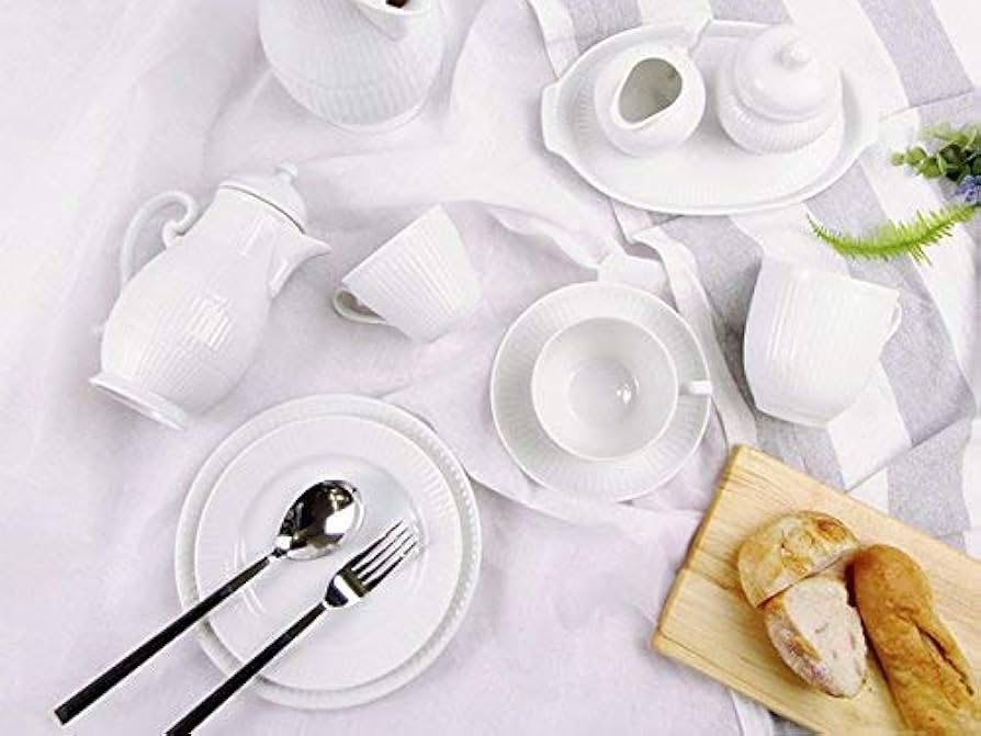 Amazon.co.jp: K'sキッチン 【Royal Blanche】 丸リム皿 (大