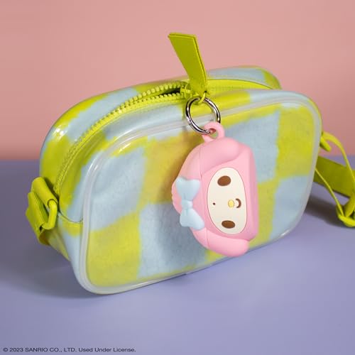 Image of iFace x Hello Kitty and Friends Case [ Compatible with AirPods Pro 2 ][Steamed Bun Series] Silicone Protective Cover [Carabiner Clip Included] [Wireless Charging Compatible] - My Melody