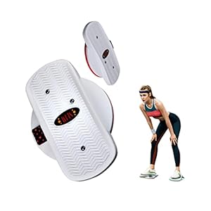 Ab Board – Double Axis Waist Twisting Disc, Split Type Twist Board for Aerobic Exercise, Full Body Toning Workout Home…